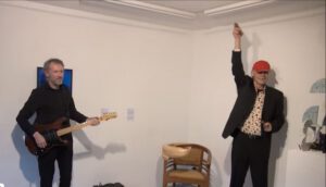 Performance „Arsch hochkriegen“: Tom Albrecht, Stephan Groß